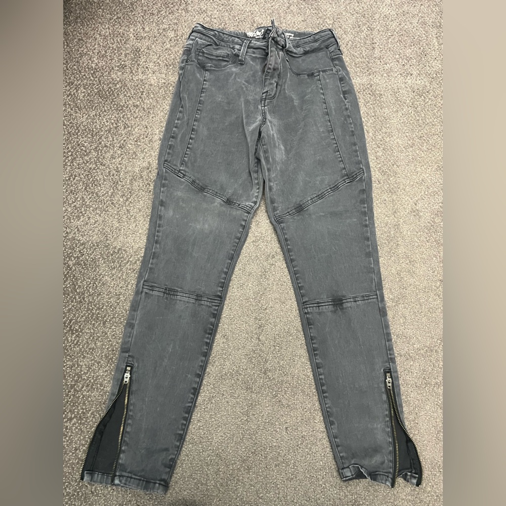 Mossimo Supply Co. Charcoal Skinny Jeans